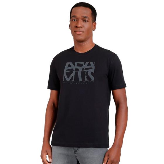 Imagem de Camiseta Aramis Move Estourado In24 Preto Masculino