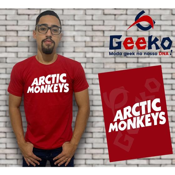 Imagem de Camiseta Arctic Monkeys Indie Alternativo Rock Geeko