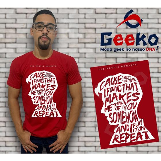 Imagem de Camiseta Arctic Monkeys Indie Alternativo Rock Geeko