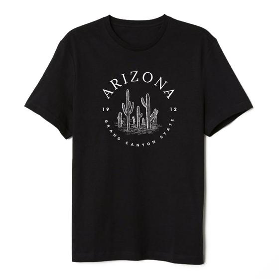 Imagem de Camiseta Arizona Country Masculina Feminina Unissex Algodão Premium