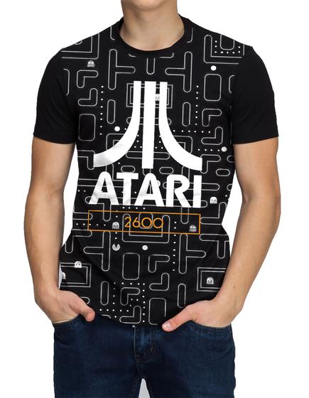 Imagem de Camiseta Atari Games Jogos Animes Geek Camisa Algodao Masculina