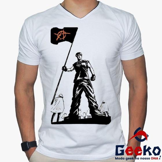 Imagem de Camiseta Ateez 100% Algodão K-pop Mingi Geeko