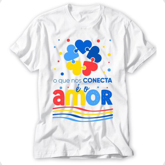 Imagem de Camiseta Autismo Camisa Blusa Inclusão Autista
