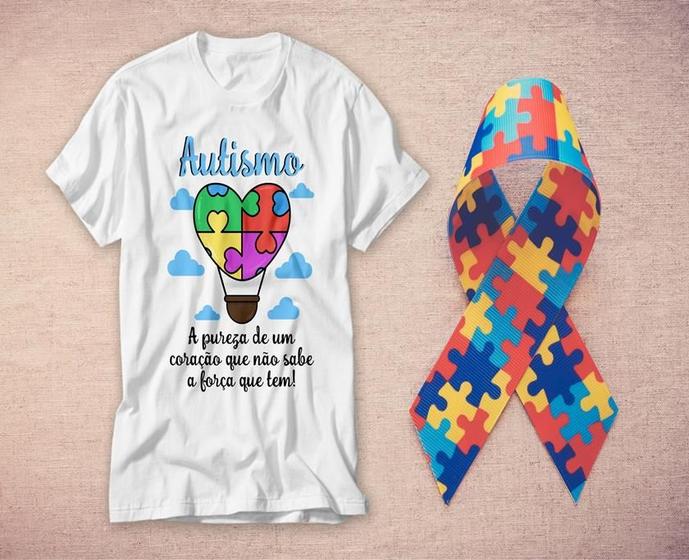 Imagem de Camiseta Autismo Tea Transtorno Espectro Autista Te Amo