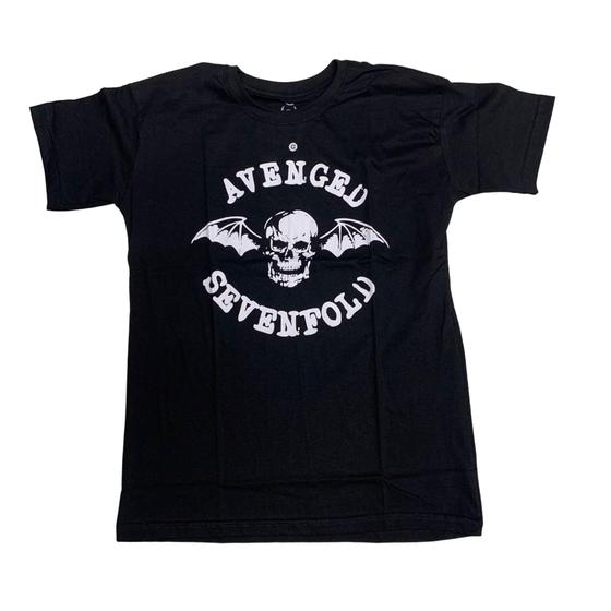 Imagem de Camiseta Avenged Sevenfold A7X Blusa Banda de Rock Adulto Unissex Epi194