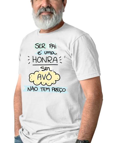 Imagem de Camiseta avô vovô dia dos avôs camisa ser vovô é uma honra