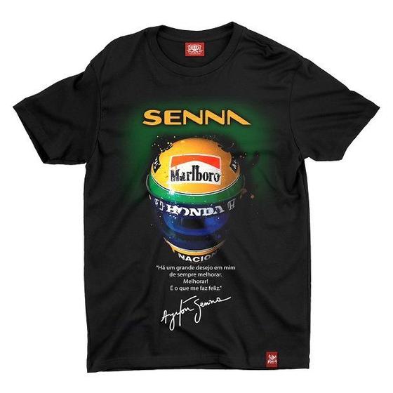 Imagem de Camiseta Ayrton Senna - Capacete