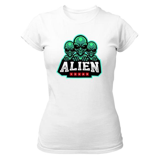 Imagem de Camiseta Baby Look  Alien Squad