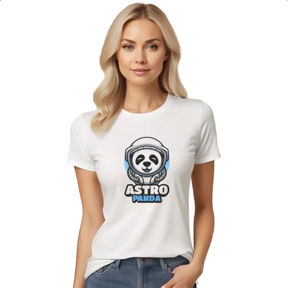 Imagem de Camiseta Baby Look Astro panda