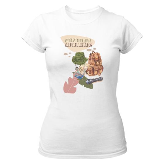 Imagem de Camiseta Baby Look Aventureiro Mochileiro