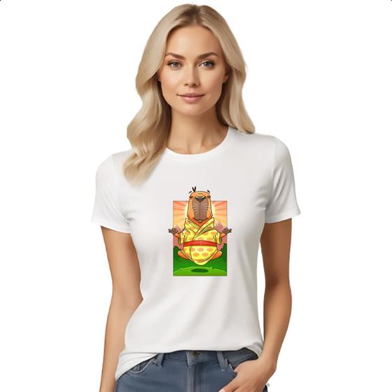 Imagem de Camiseta Baby Look Capivara adamaste