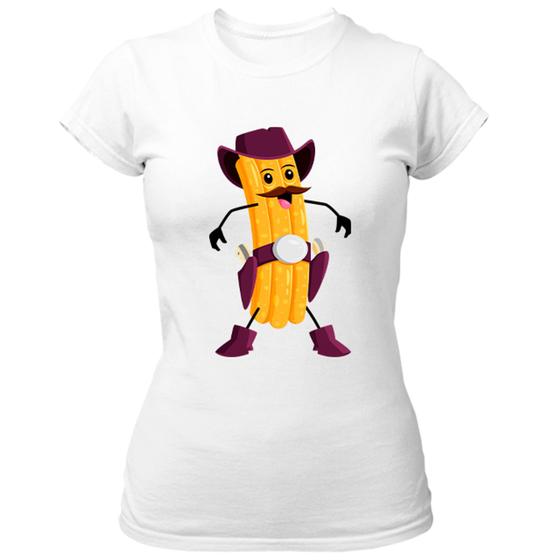 Imagem de Camiseta Baby Look Churros cowboy