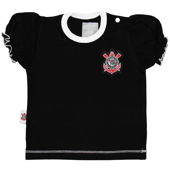 Imagem de Camiseta baby look color corinthians - menina