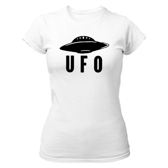 Imagem de Camiseta Baby Look Divertida UFO