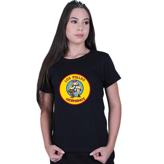 Imagem de Camiseta Baby Look Feminina Los Pollos Hermanos Breaking Bad