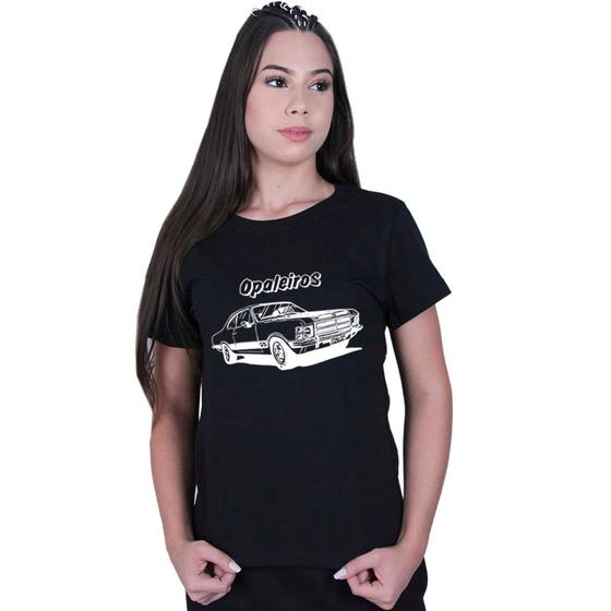 Camiseta Baby Look Feminina Opala Muscle Car Opaleiros - LAFRE Imagem de Camiseta Baby Look Feminina Opala Muscle Car Opaleiros