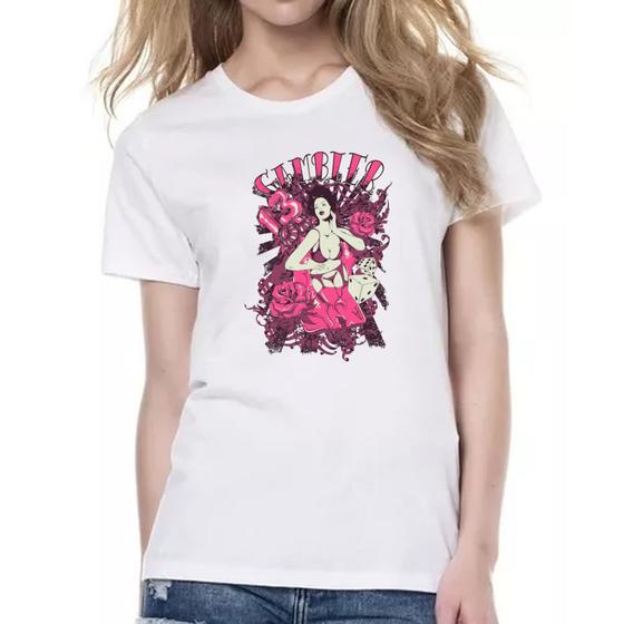 Imagem de Camiseta Baby Look Gambler cassino