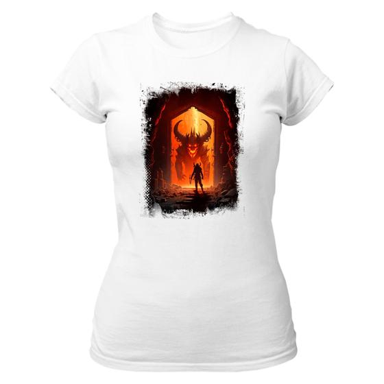 Imagem de Camiseta Baby Look Portal do inferno 1