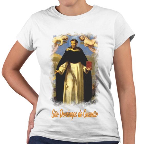 Imagem de Camiseta Baby Look São Domingos de Gusmão Religiosa