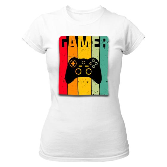 Imagem de Camiseta Baby Look xBox gamer