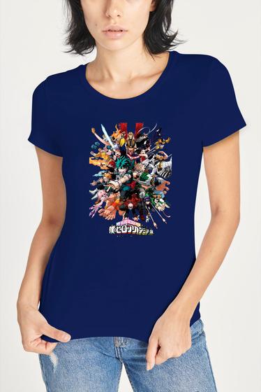 Imagem de Camiseta Babylook Anime Boku No Hero Academia