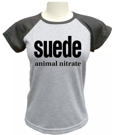 Imagem de Camiseta Babylook Banda Suede Animal Nitrate