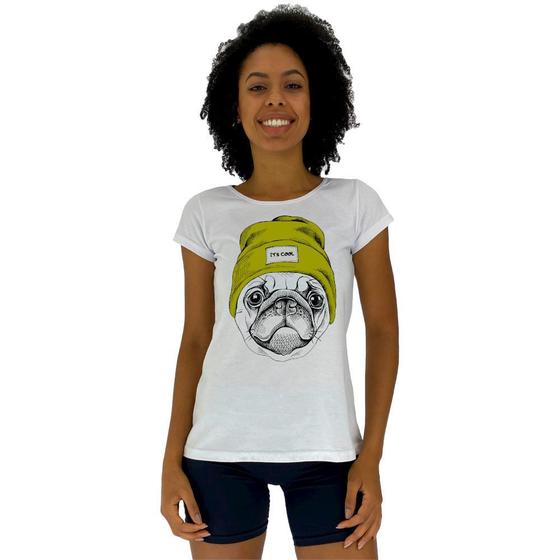 Imagem de Camiseta Babylook Feminina MXD Conceito Pug de Toca