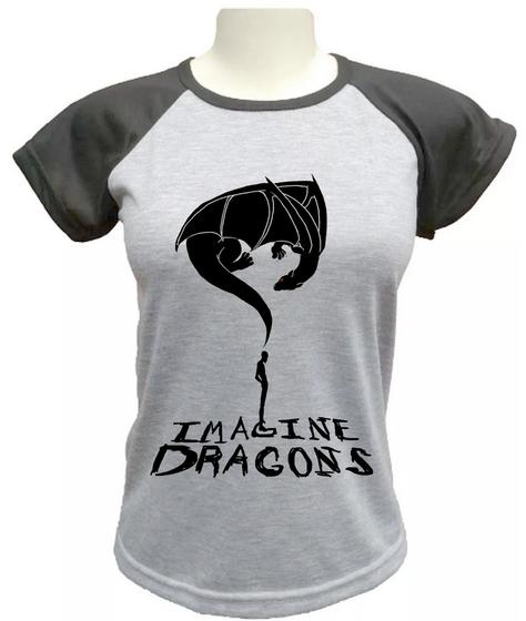 Imagem de Camiseta Babylook Imagine Dragons