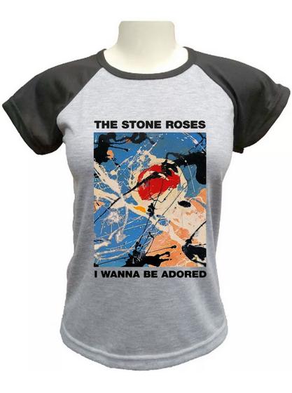 Imagem de Camiseta Babylook Stone Roses