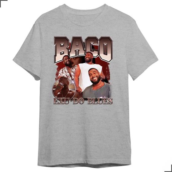Imagem de Camiseta Baco Girassois Rapper Hip Hop Exu Blues Pop Vintage
