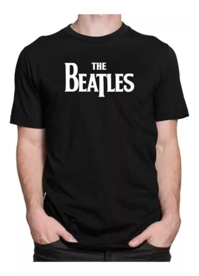 Imagem de Camiseta Banda De Rock The Beatles Camisa 100% Algodão