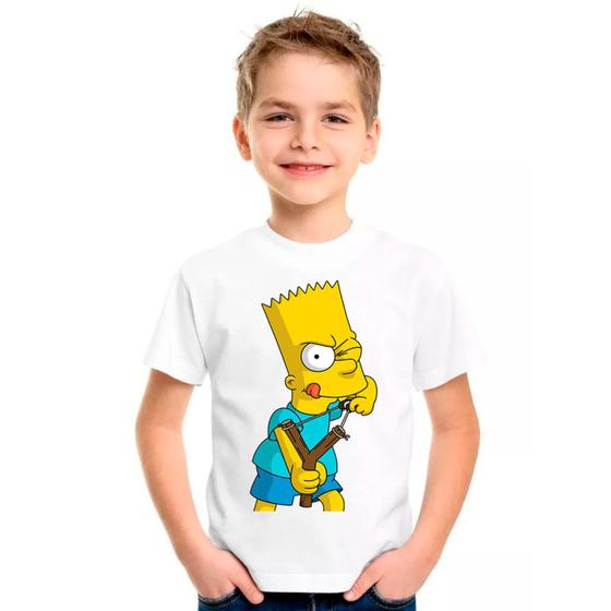 Imagem de Camiseta bart simpsons desenho infantil20