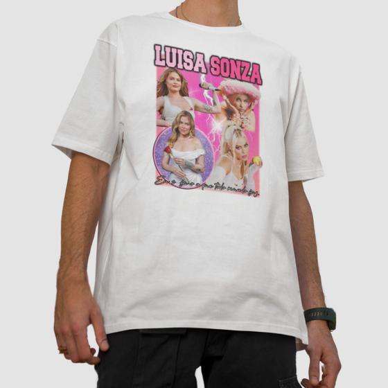 Imagem de Camiseta Básic Luisa Sonza Musa Do Verão Cantora Vintage Pop
