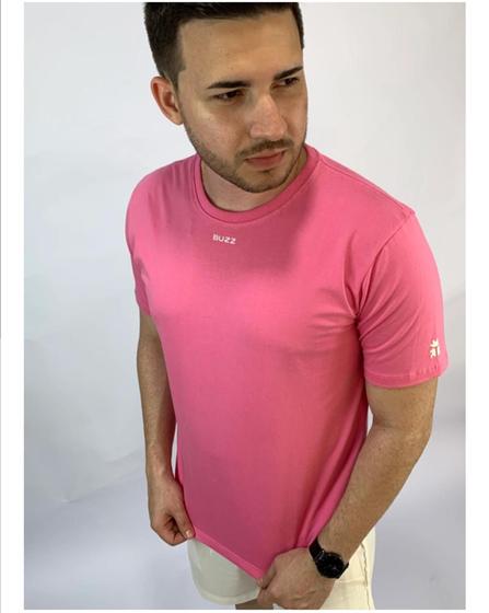 Imagem de Camiseta basic Masculina rosa sorvete