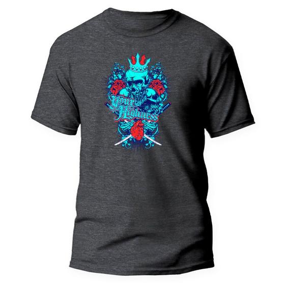Imagem de Camiseta Basica Algodão Premium Estampa Digital Cazaszki DTF