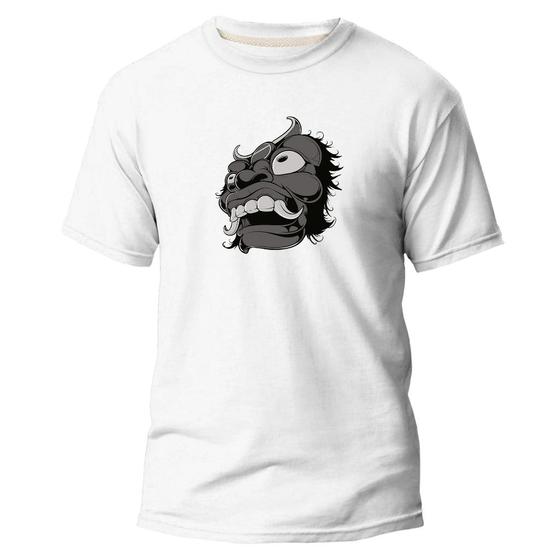 Imagem de  Camiseta Basica Algodão Premium Estampa Digital Máscara Oni