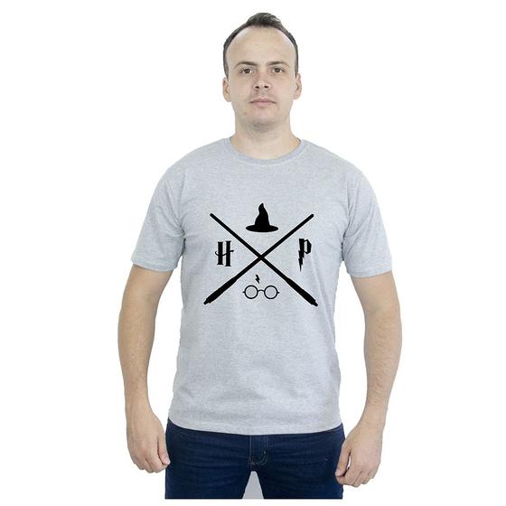 Imagem de Camiseta Básica Feminina Masculina Harry Potter em Algodão
