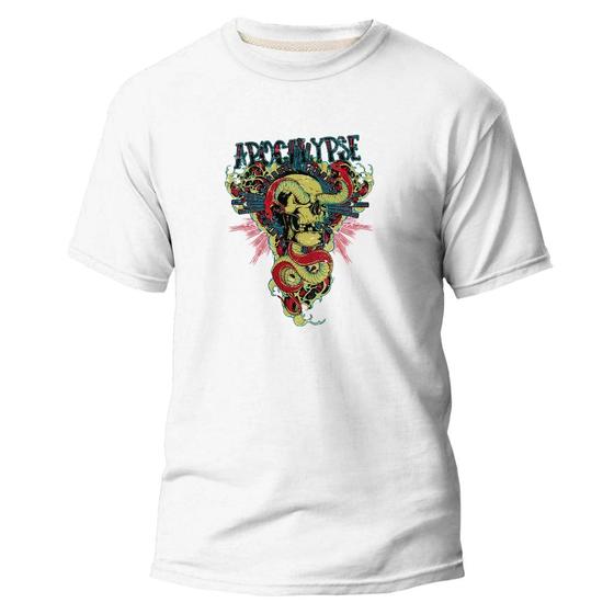 Imagem de Camiseta Basica Lisa Premium Estampa Digital Apocalypse 