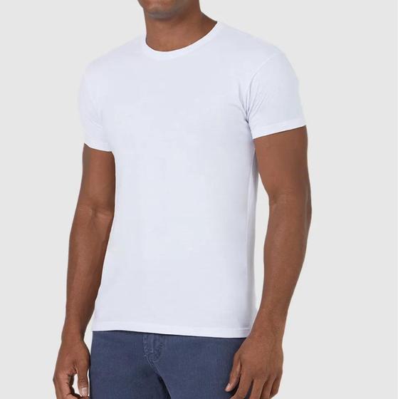 Imagem de Camiseta Basica Malwee Gola Texturizada Em Algodao Masculino Adulto Manga Curta 1000004423 Rose