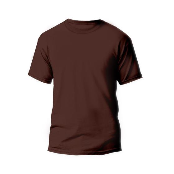 Imagem de Camiseta Básica Masculina Camisa Gola Redonda Casual Regular 100% Algodão Lisa Manga Curta