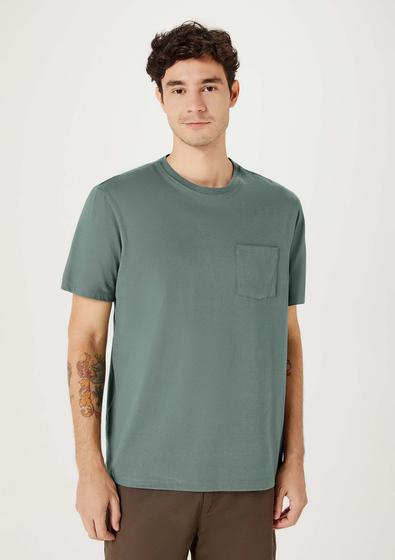 Imagem de Camiseta Básica Masculina Comfort Super Cotton Com Bolso