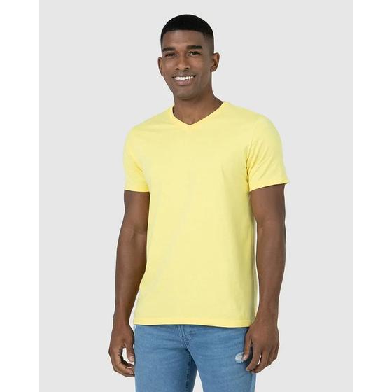 Imagem de Camiseta Básica Masculina Gola V Malwee Ref. 04422