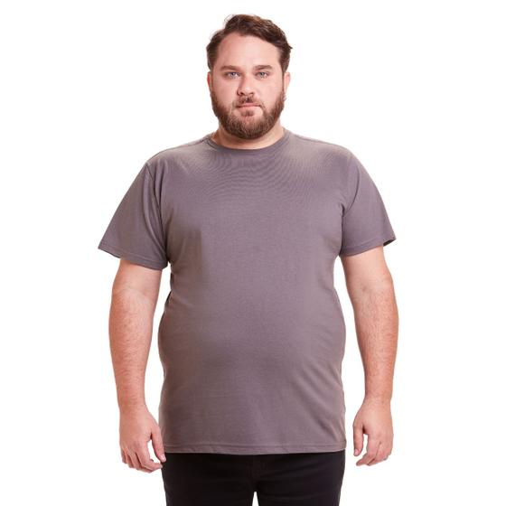 Imagem de camiseta Básica Masculina Plus Size Algodão