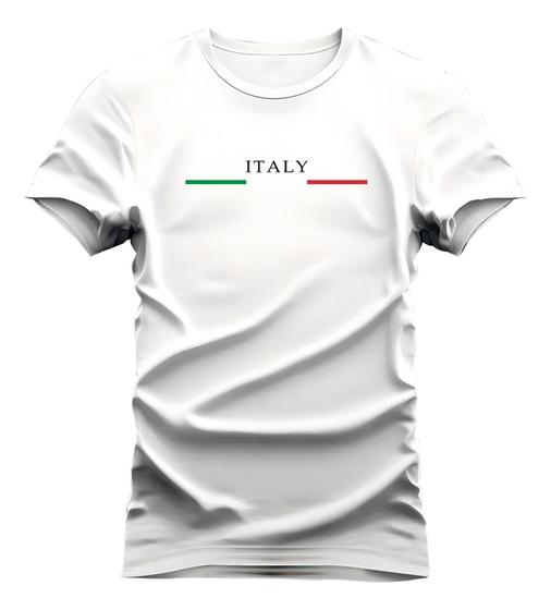 Imagem de Camiseta Básica Slim Italy Moda Básica Algodão Premium