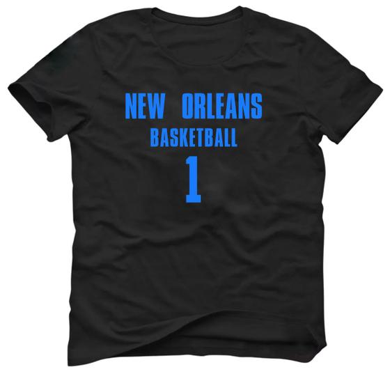 Imagem de Camiseta Basquete Cidade New Orleans Basketball número 1