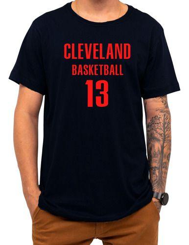 Imagem de Camiseta Basquete Cleveland Basketball Número 13 Esportiva