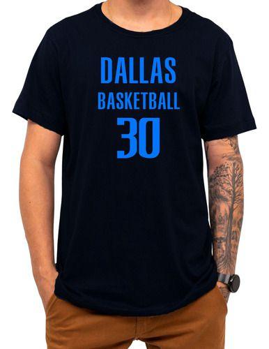 Imagem de Camiseta Basquete Dallas Basketball Número 30 Esportiva