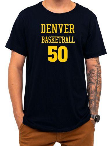 Imagem de Camiseta Basquete Denver Basketball Número 50 Esportiva