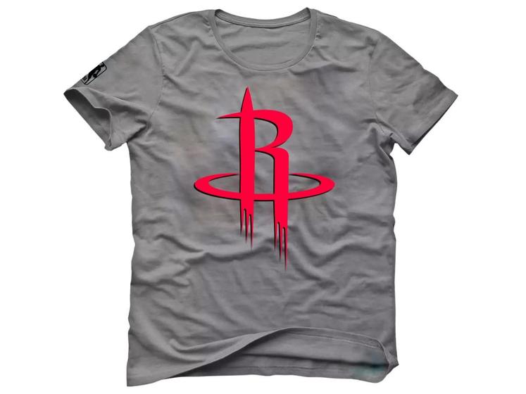 Imagem de Camiseta Basquete Logo Houston Rocket James The Beard Yao Ming