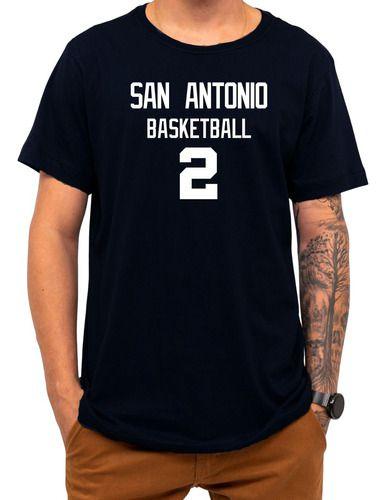 Imagem de Camiseta Basquete San Antonio Basketball Número 2 Esportiva